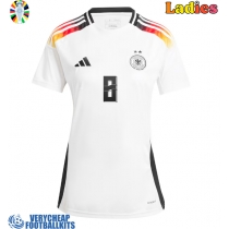 Germany Toni Kroos #8 Replica Home Shirt Ladies Euro 2024 Short Sleeve